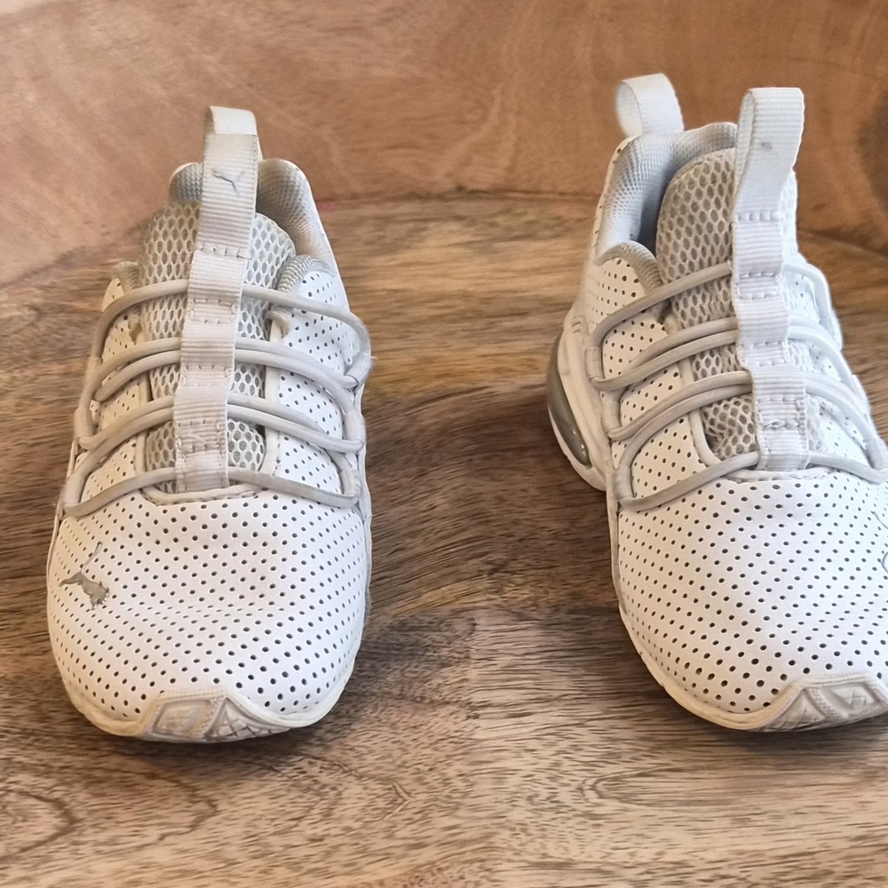 Puma Kids White Sneakers